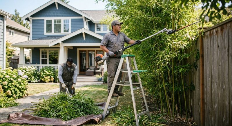 Bamboo Trimming in Aiken, SC