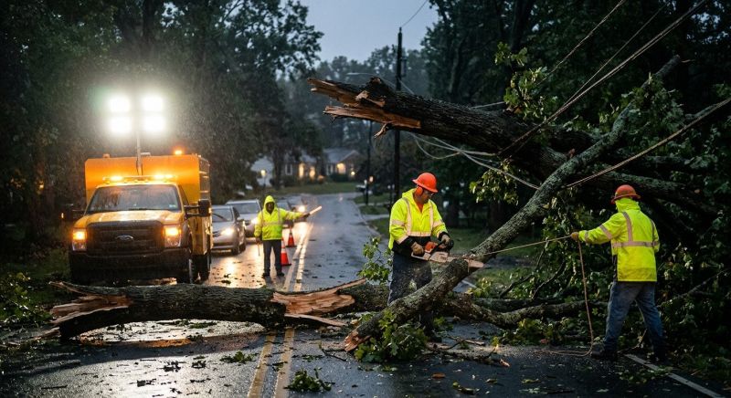 Fallen Tree Removal in Allentown, PA