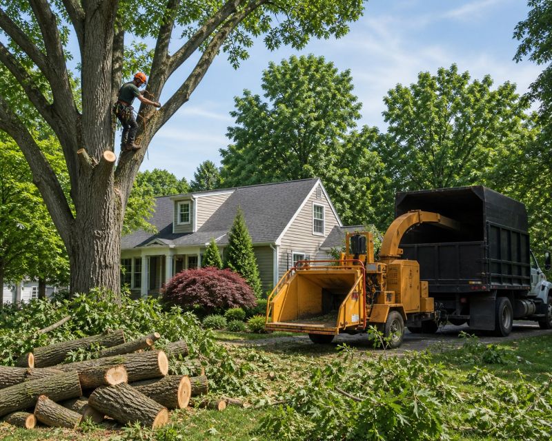 Magnolia Tree Pruning in Doylestown, PA