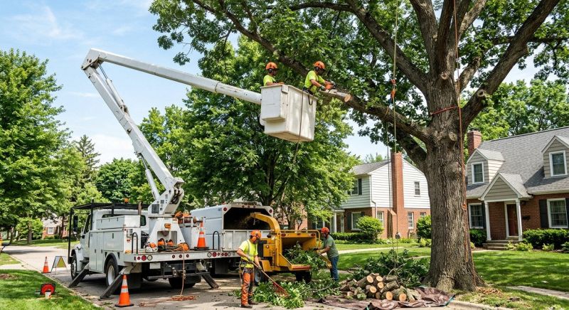 Oak Tree Pruning in Allentown, PA